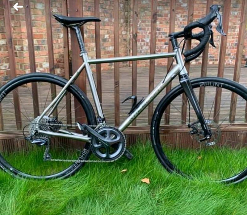 gumtree titanium bike